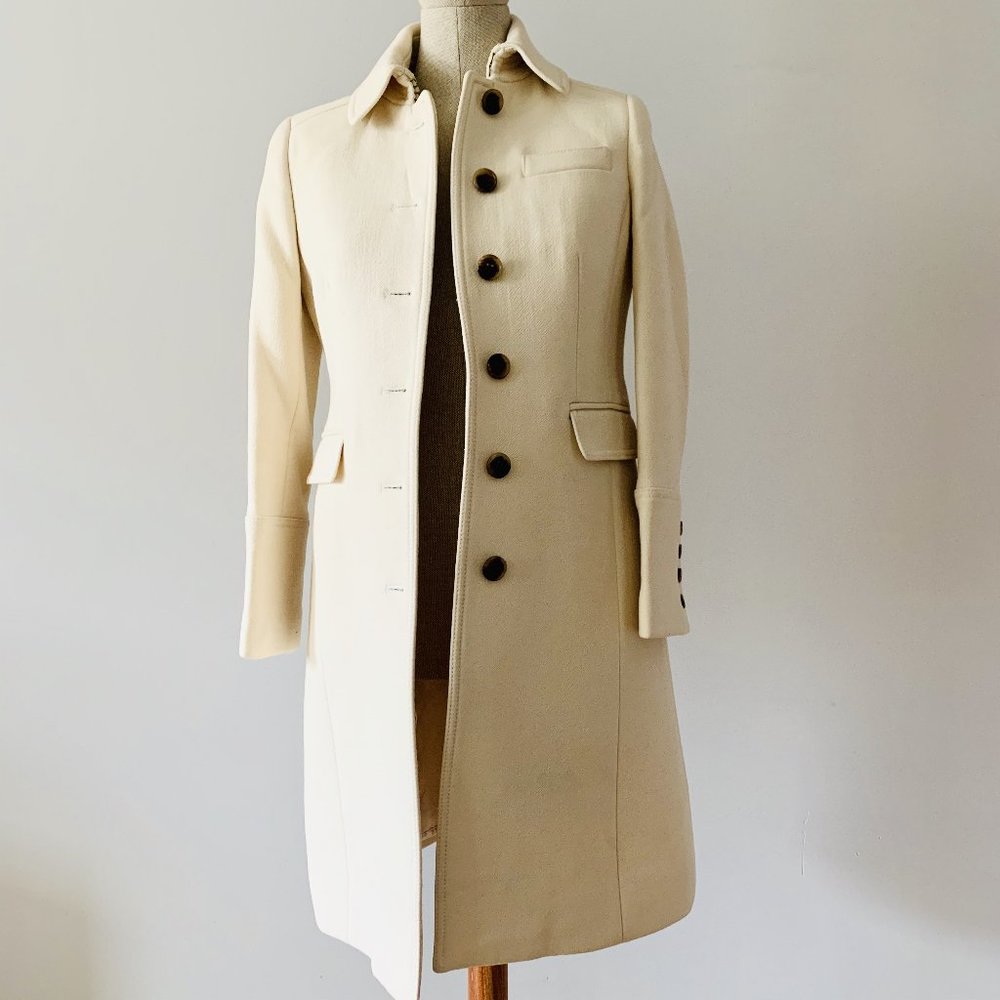 J Crew Italian double-cloth wool Coat